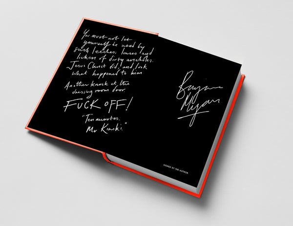 Jesus Christ Kinski by Benjamin Myers (Signed)